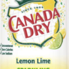 Canada Dry Lemon Lime Seltzer 12 oz 12ct