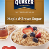 Quaker Oatmeal Maple Brown Sugar